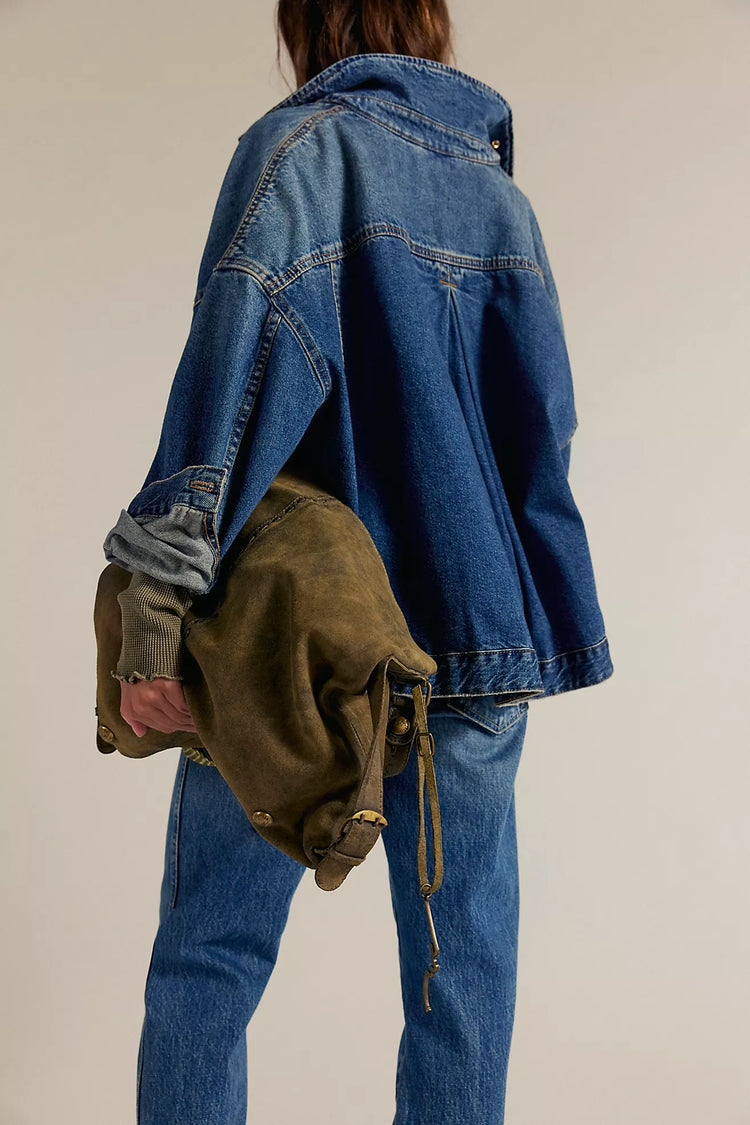 We The Free Opal Swing Denim Jacket | Cowboy Romance