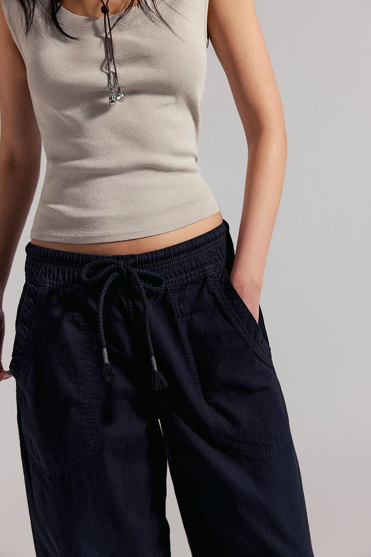 Easy Peasy Pull On Pant | Black