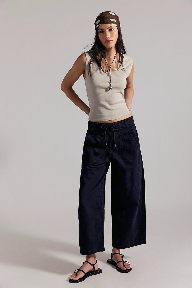Easy Peasy Pull On Pant | Black