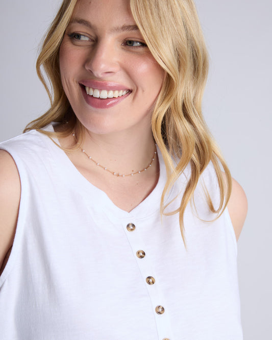 Elysian Tank | White