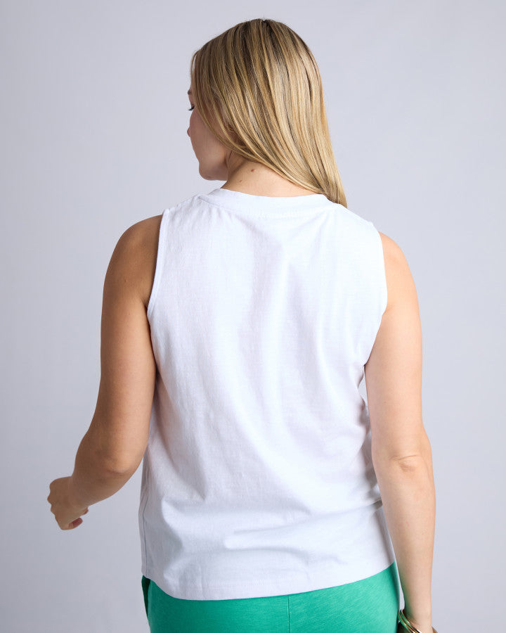 Elysian Tank | White
