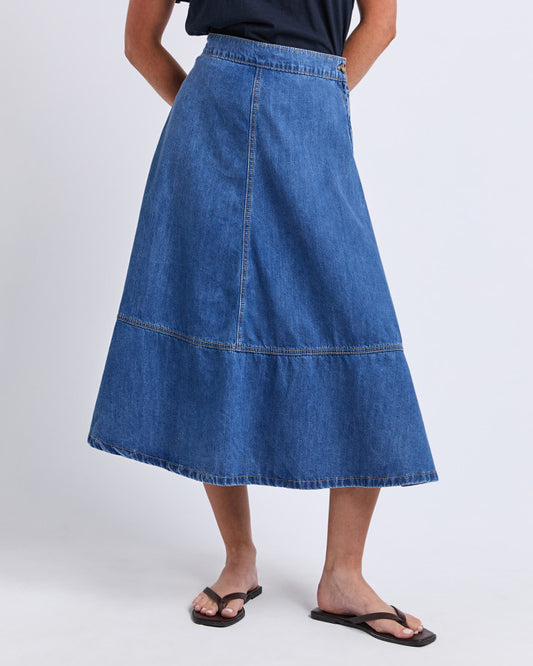 Estelle Denim Skirt