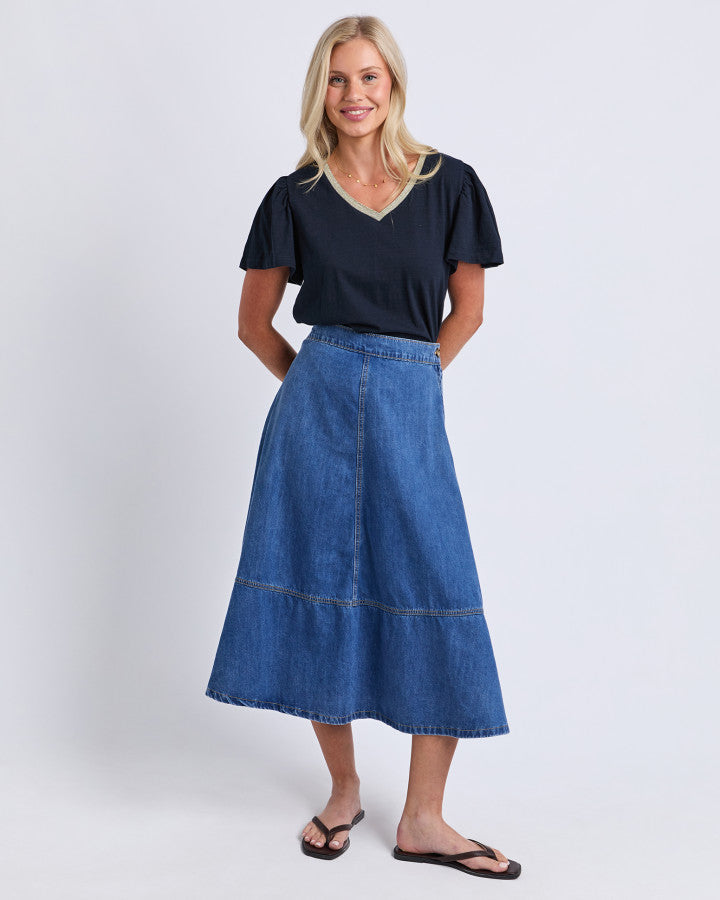 Estelle Denim Skirt