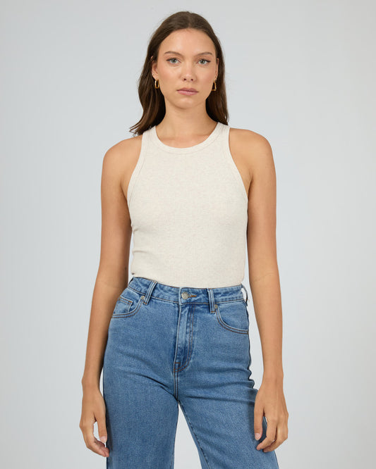 Eve Rib Baby Tank | Oat