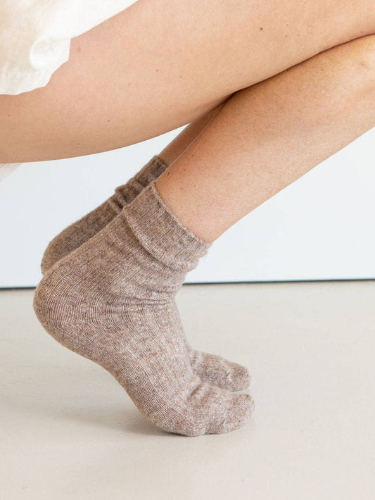 The Comfiest Socks - Lite - Light Choccy