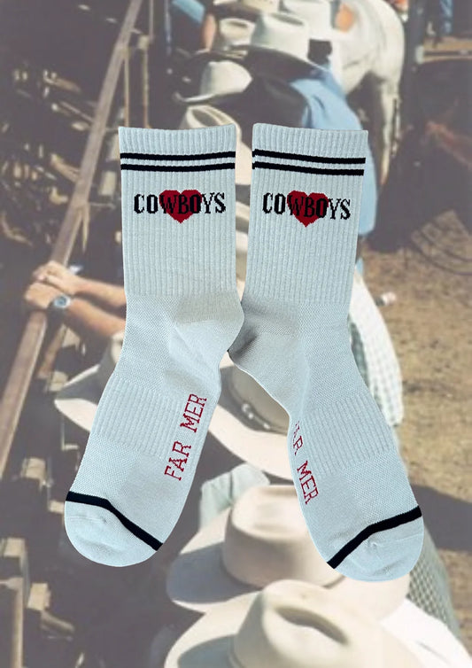 Love Cowboy Boot Socks