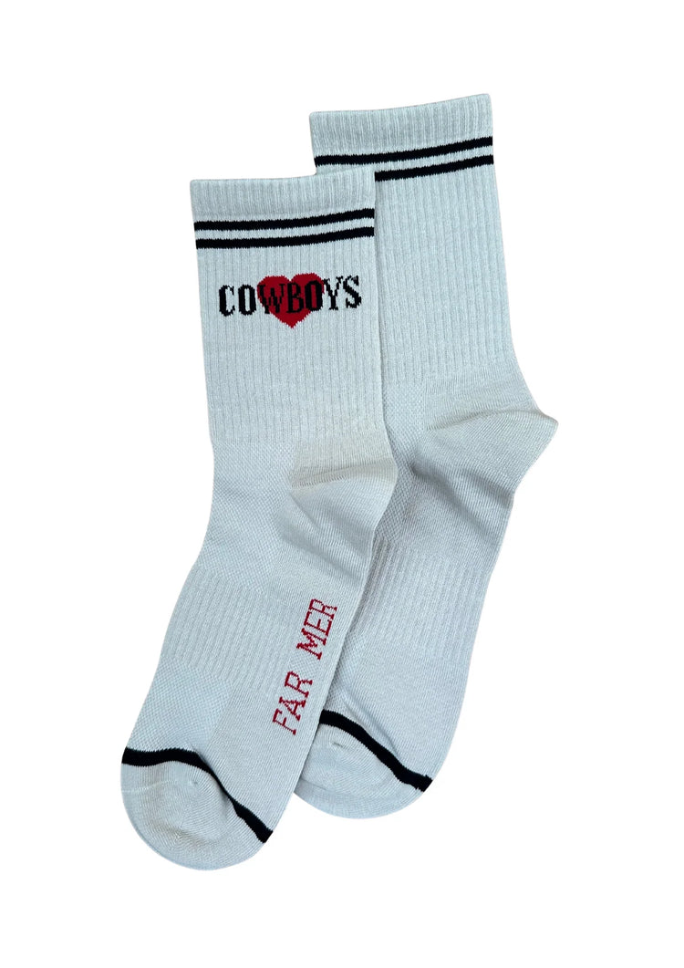 Love Cowboy Boot Socks