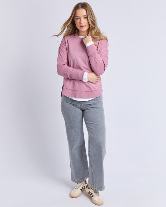 Farrah Long Sleeve | Dusty Rose