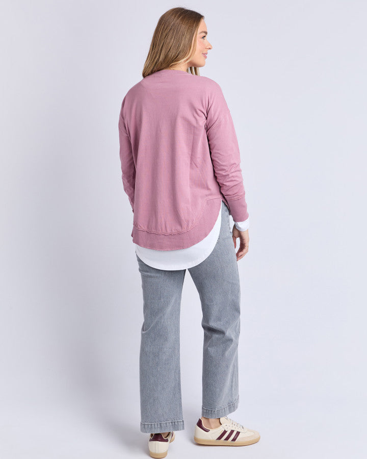 Farrah Long Sleeve | Dusty Rose