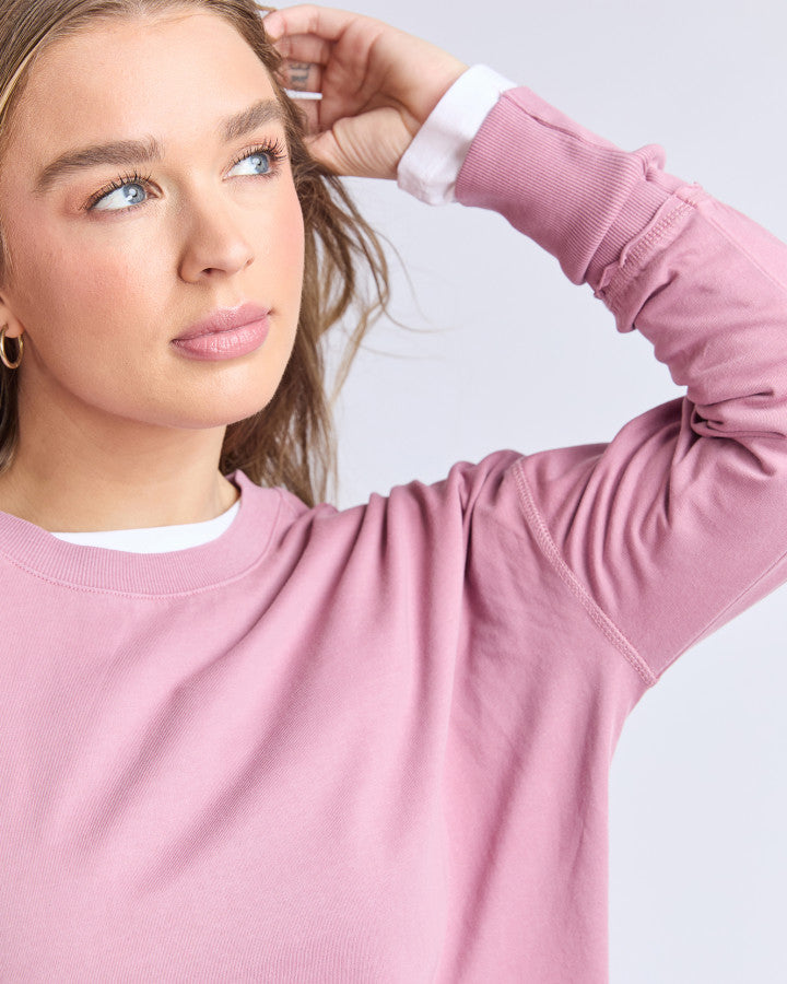 Farrah Long Sleeve | Dusty Rose