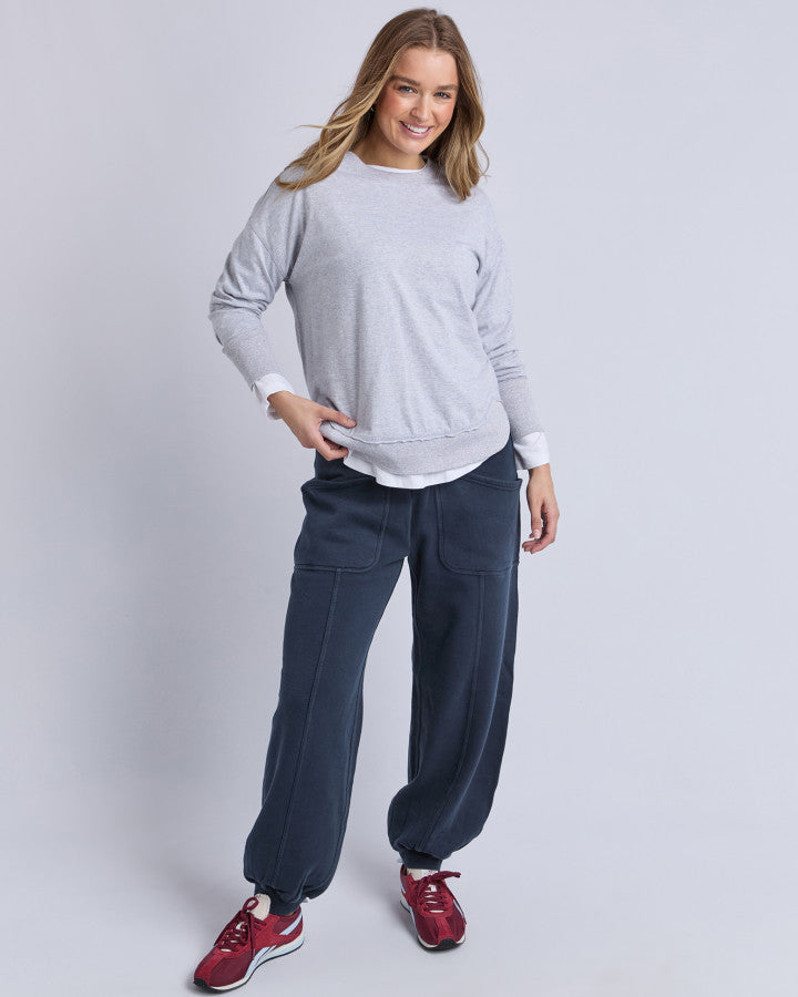 Farrah Long Sleeve | Grey Marle