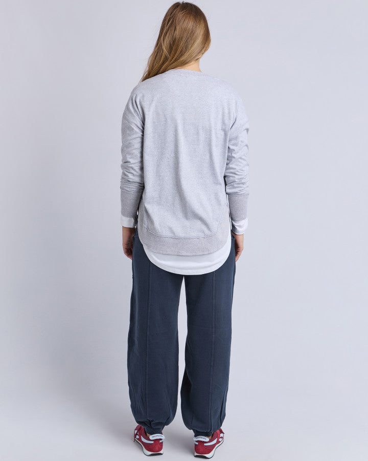 Farrah Long Sleeve | Grey Marle