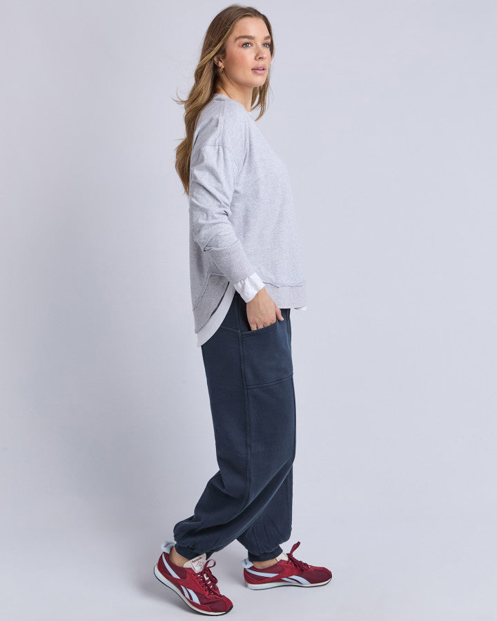 Farrah Long Sleeve | Grey Marle