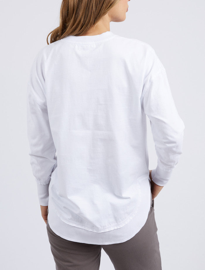 Farrah Long Sleeve | White