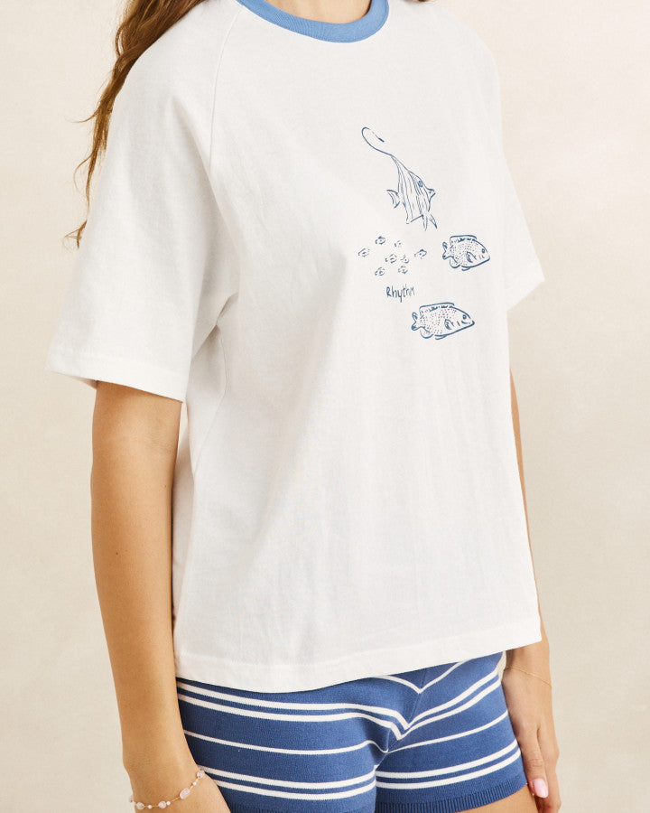Fish Raglan T Shirt