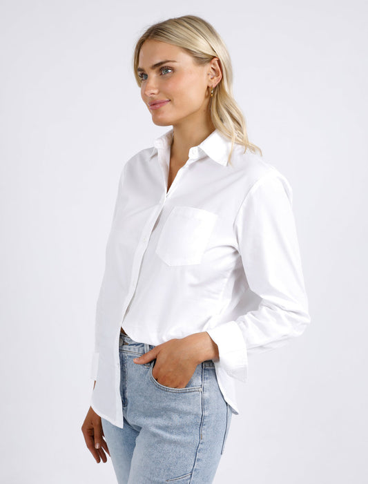 Gemma Shirt | White