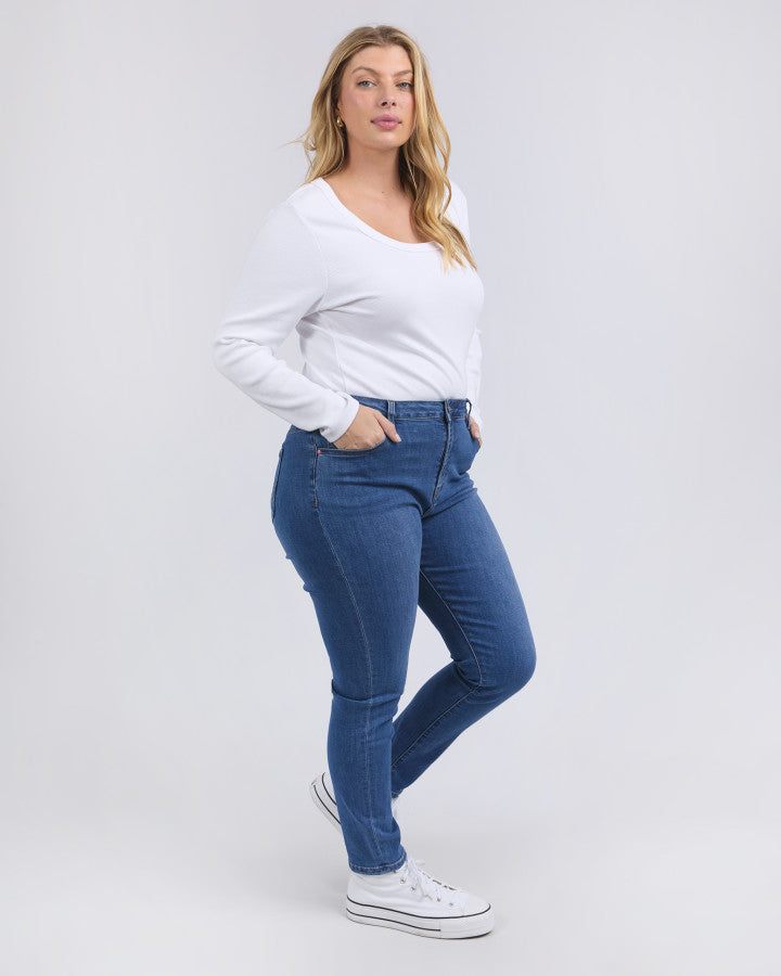 Georgie Slim Leg Jean