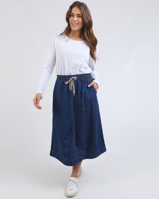 Greta Denim Skirt