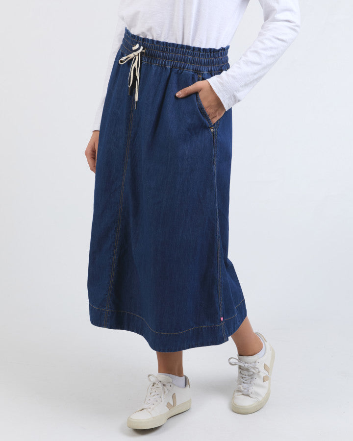 Greta Denim Skirt