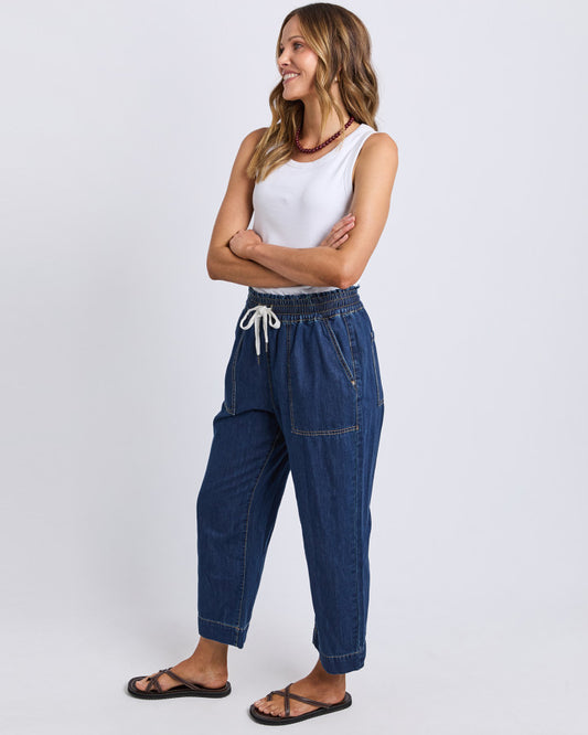 Greta Slim Leg Denim Pant