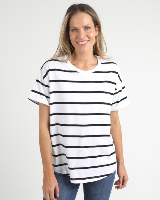 Halli SS Tee | Stripe