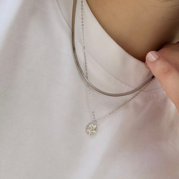 Harmony Silver Necklace