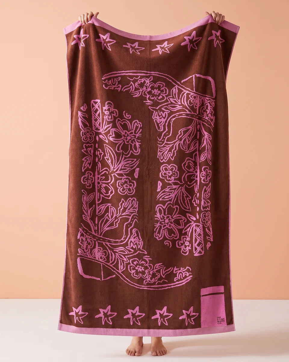 Premium Cotton Beach Towel | The Wrangler