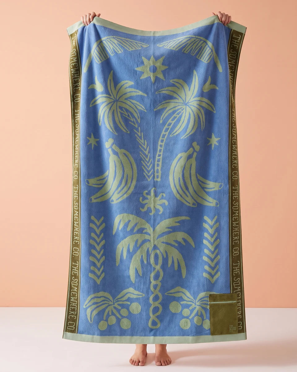 Premium Cotton Beach Towel | Tropicalia