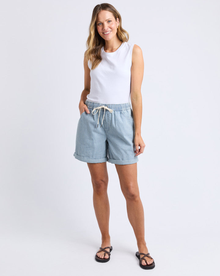Holly Stripe Short