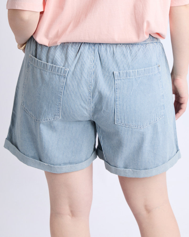 Holly Stripe Short