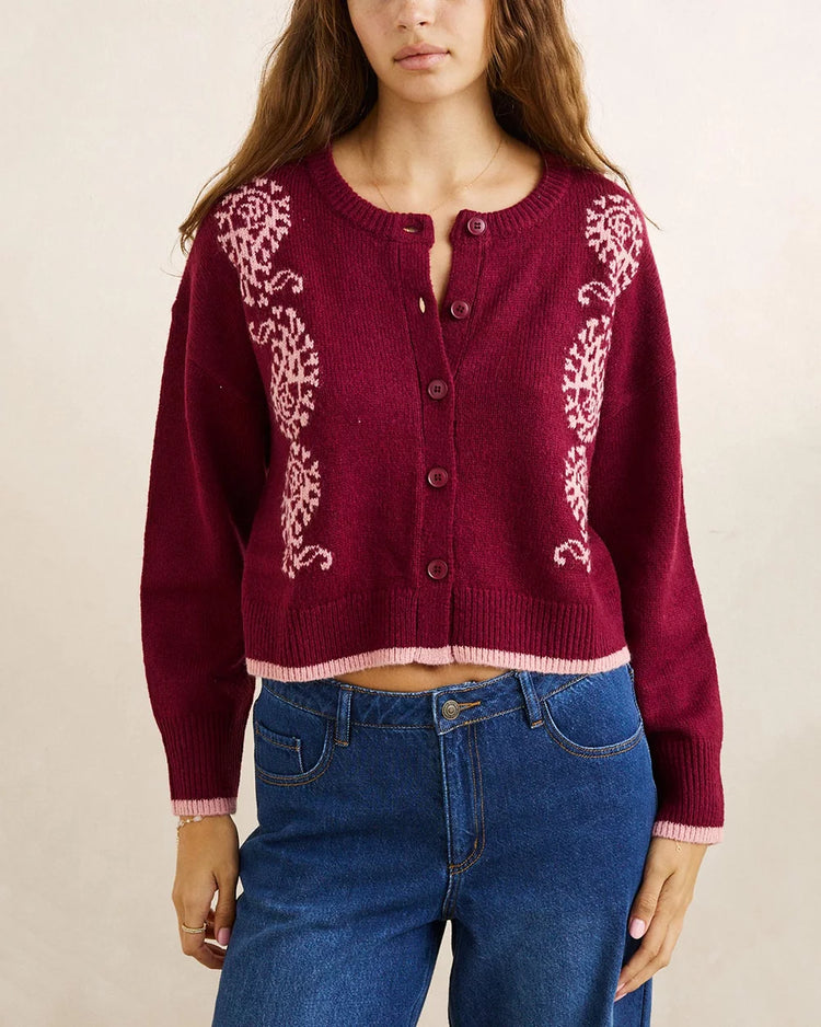 Sandy Crop Cardigan