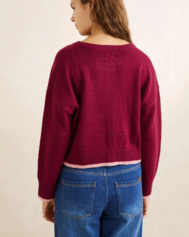 Sandy Crop Cardigan