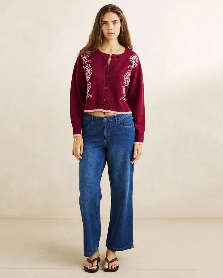 Sandy Crop Cardigan