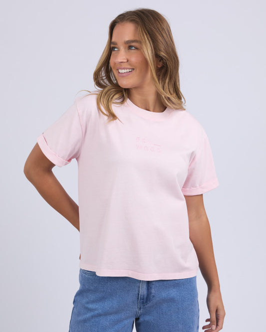 Huntleigh Oversize Tee | Pink