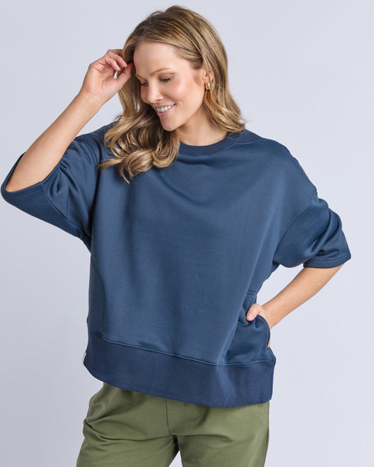 Ines Sweat | Navy
