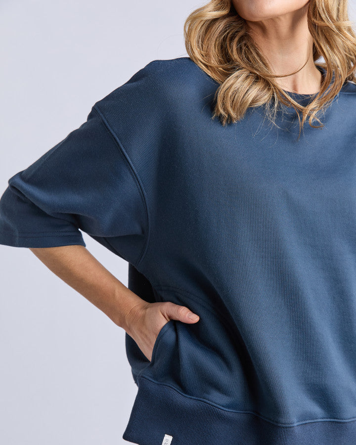 Ines Sweat | Navy