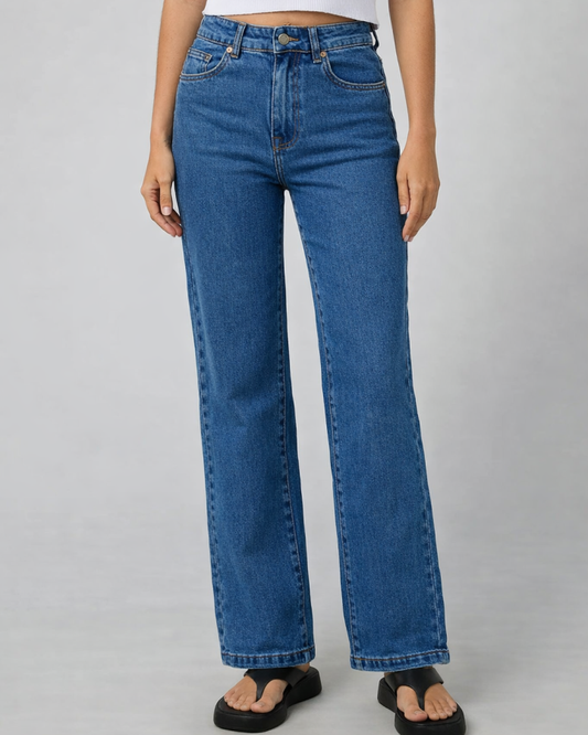 Jacqui Wide Leg Jean Petite | Denim