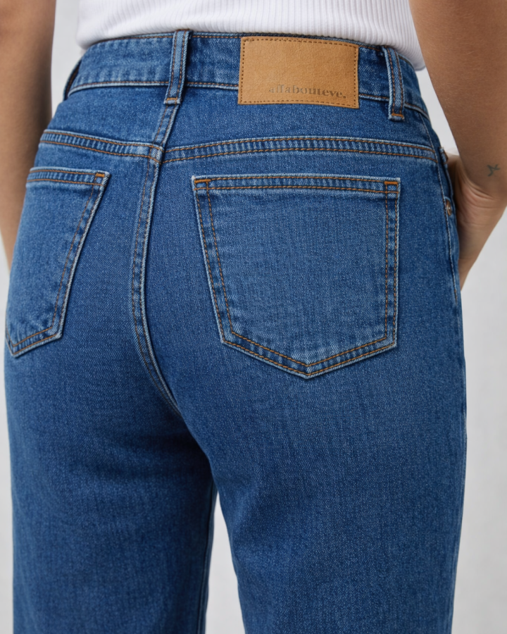 Jacqui Wide Leg Jean Petite | Denim