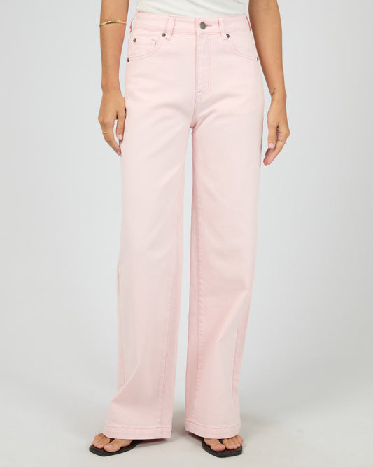 Jacqui Wide Leg Jean | Pink