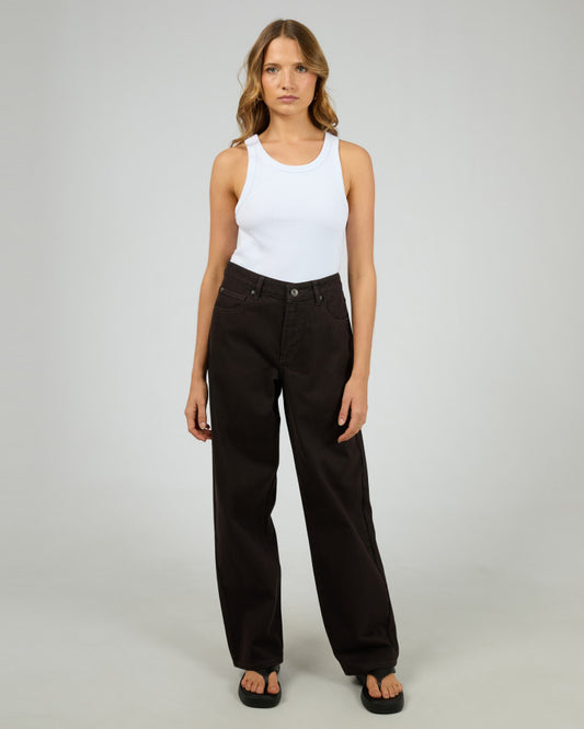 Jade Baggy Jean | Chocolate