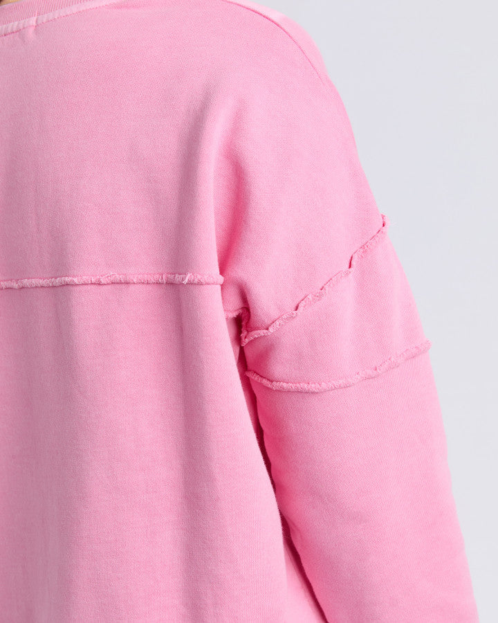 Jayne Throw On Fleece | Rose