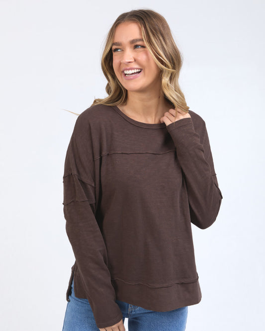 Jayne Throw On Top | Coffee