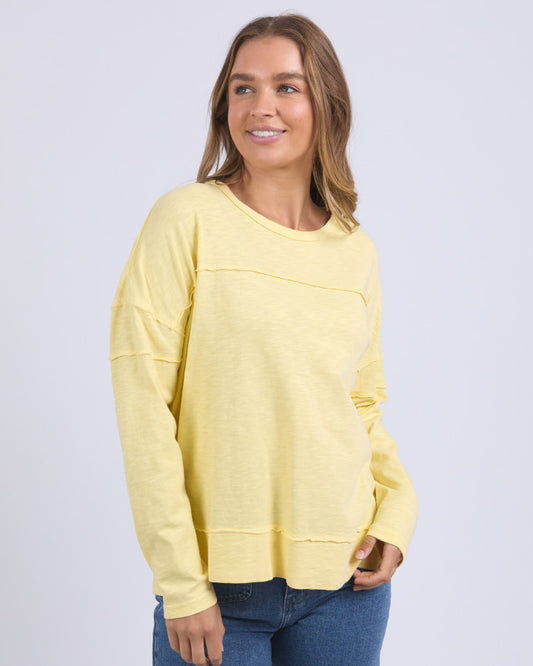 Jayne Throw On Top | Lemon