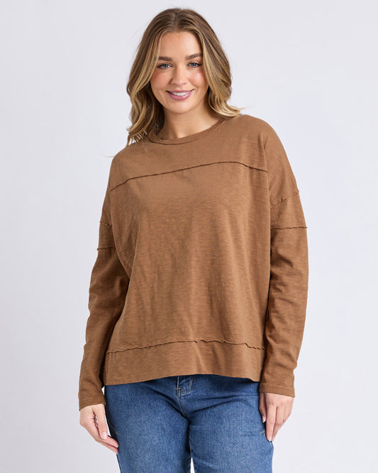 Jayne Throw On Top | Toasted Coconut