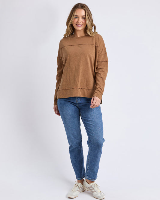 Jayne Throw On Top | Toasted Coconut