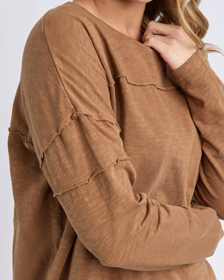 Jayne Throw On Top | Toasted Coconut