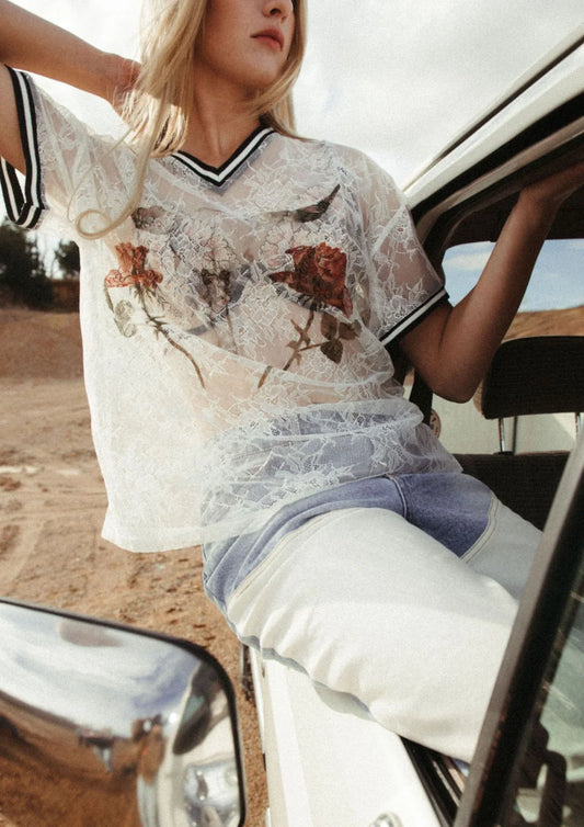 Lace Raglan Blood & Bone