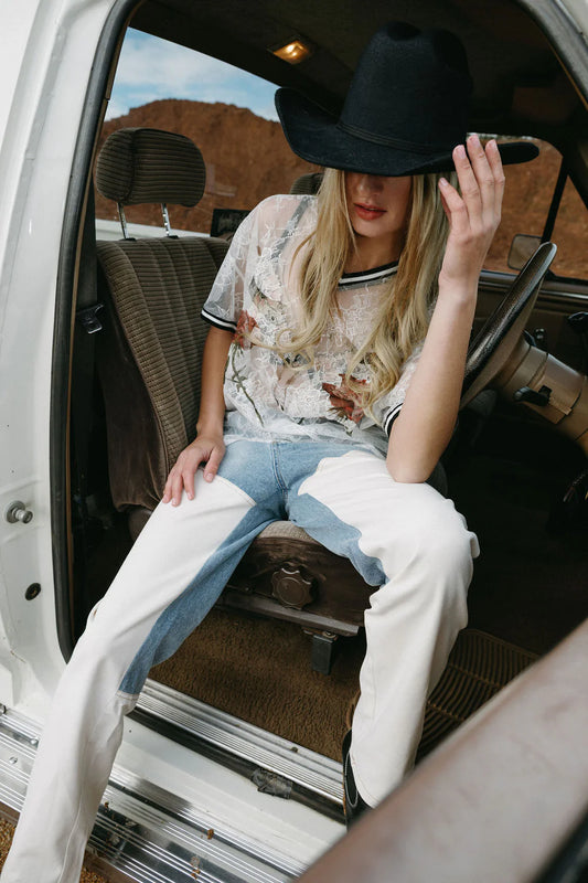 Lace Raglan Blood & Bone