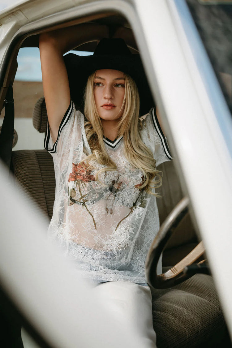 Lace Raglan Blood & Bone