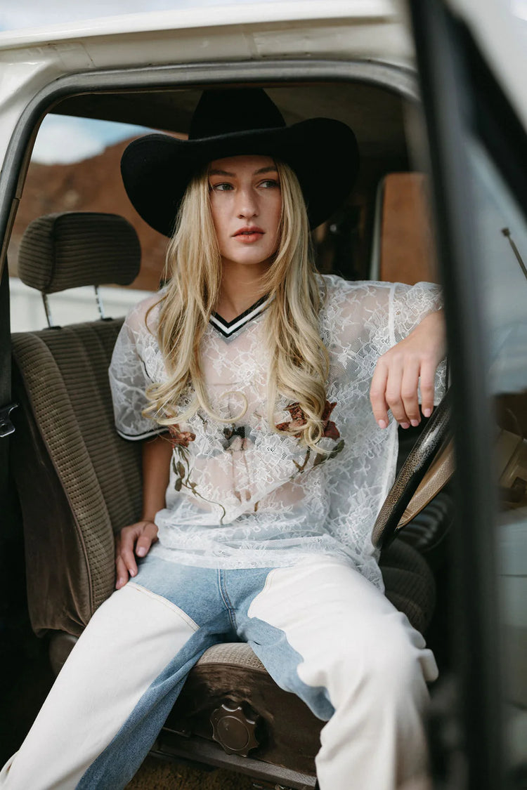 Lace Raglan Blood & Bone